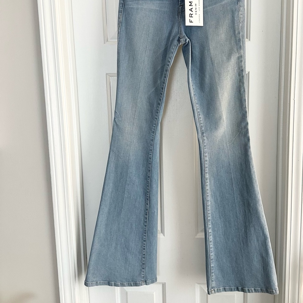 Frame Le High Flare Jeans- Size 28 - Picture 4 of 5